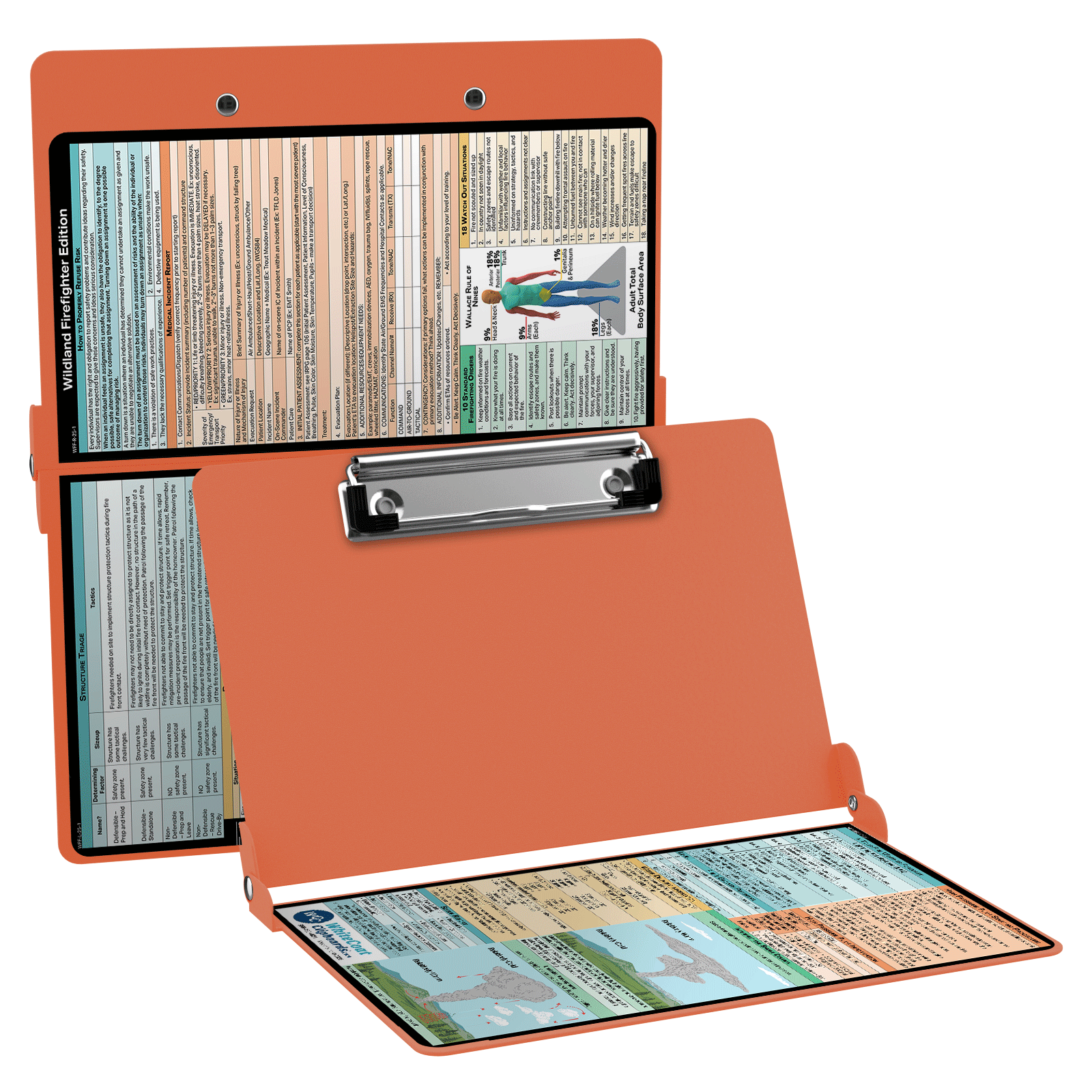 Whitecoat clipboard coral wildland firefighter edition